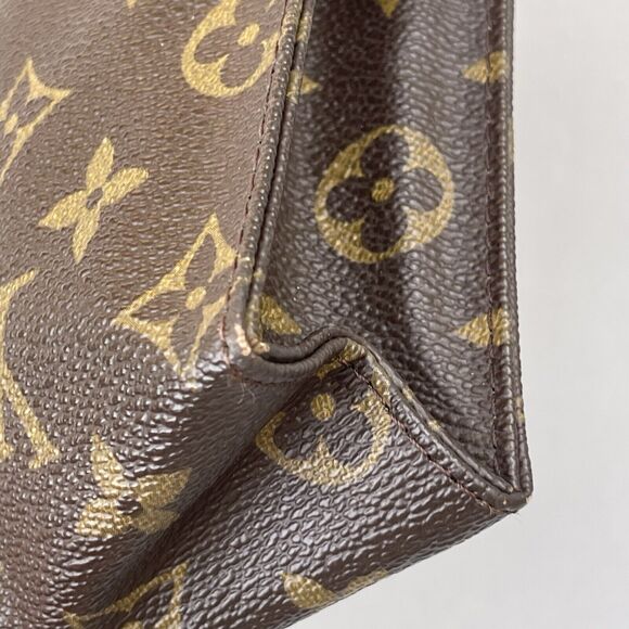 Louis Vuitton Toiletry Monogram Pouch 26 Brown Canvas - Picture 4 of 13